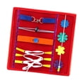 thumbnail image 4 of Siruishop Activity Board Accessory Part Cooperation Sensory Board Parts Boys Preschool red, 4 of 8