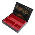 thumbnail image 3 of tamizeot Japanese Bento Box Serving Dish Lunch Box Designed With 3 Compartments To Foods Fresh And Tasty Japanese Bento Case, 3 of 6