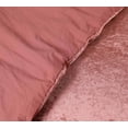 thumbnail image 3 of Swift Home Solid Crushed Velvet Duvet Cover Set, 3 of 3