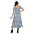 thumbnail image 4 of Moomaya Robe Kurti Longue Indienne Imprimée en Coton Tunique Robes pour Femmes, 4 of 6