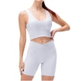 thumbnail image 1 of Cameland Tailleur pour Femme Femme Été Aguichant Uni Régulier Col Rond Manches Courtes Femme Manches Courtes une-Pièce Vêtement, 1 of 6
