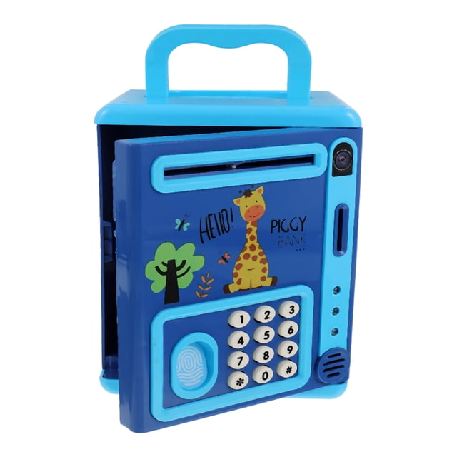 Children Piggy Bank Handheld Money Bank Toy Electronic Safe Box for Kids Cartoon Coin Bank