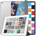 thumbnail image 1 of iPad PRO 1st Gen 2015 12.9 Inch [ 1 Gen ] A1652 A1584 ML0H2LL/A ML0G2LL/A ML0N2LL/A ML0Q2LL/A ML0R2LL/A ML0V2LL/A PrintediPad Cover with Translucent Frosted Hard Back - Puppy Friend, 1 of 8