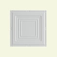 thumbnail image 1 of Fasade Easy Installation Portrait Matte White Glue Up Ceiling Tile/ Ceiling Panel (12" X 12" Sample), 1 of 3