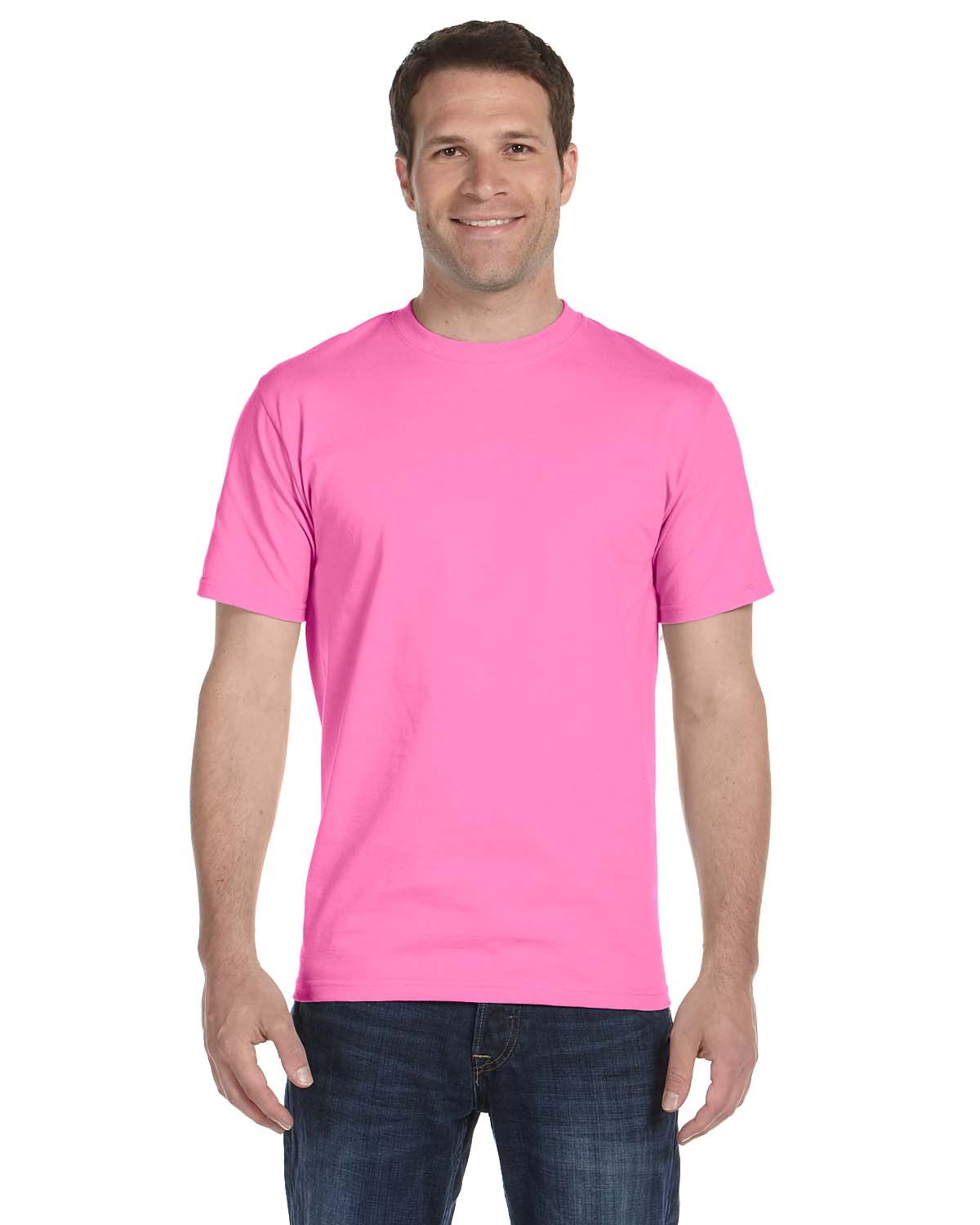 Gildan T-Shirt Adulte DryBlend 56 oz, 50/50 Azalée 2TG