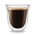 thumbnail image 2 of 2 Pcs Tasse à Espresso Isolée Créative à Double Paroi Verre à Espresso Verre à Café, 2 of 10