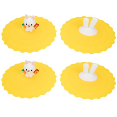 Shisuyan Cup Protective Cover Food Grade Silicone 4Pcs 11.8X11.8X1.4In