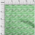 thumbnail image 2 of oneOone Cotton Flex Green Fabric Abstract Stripe Craft Projects Decor Fabric Printed By The Yard 40 Inch Wide, 2 of 4