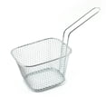 thumbnail image 1 of Fry Baskets Stainless Steel Chips Presentation Basket Strainer Taco with Handle, 1 of 10