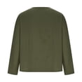 thumbnail image 4 of GigrtiJin Mens Long Sleeve T-Shirt Casual Fall V Neck Solid Color Tops Blouses Plus Size Basic Pullover Undershirt, 4 of 6