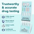 thumbnail image 3 of Easy@Home 5 Panel Instant Urine Test - 10 pack, 3 of 10