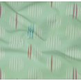 thumbnail image 4 of oneOone Organic Cotton Poplin Twill Fabric Line Geometric Print Fabric By Yard 42 Inch Wide, 4 of 4