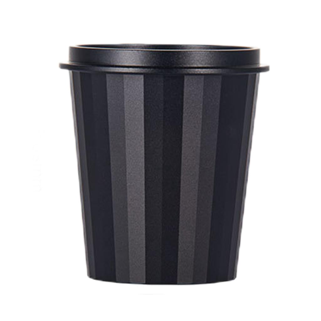 DOLITY Aluminum Alloy Coffee Dosing Cup Anti Corrosion Coffee Machine Accessories DIY dark black A