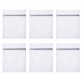 thumbnail image 1 of 6Pcs Thick Polyester Mesh Laundry Bags Hotel Home Clothes Washing Laundry Bags, 1 of 8