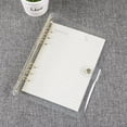 thumbnail image 2 of HLONK Binder Notebook Shell Binder Cover Scrapbook PVC Cover Refillable Planner Binder Cover A5, 2 of 6
