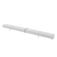 thumbnail image 1 of Holman Échelle Support de Conduit 40237 avec Coussin Verrouillable; Revêtement en Poudre Blanche; Aluminium Robuste, 1 of 2