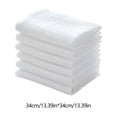 thumbnail image 3 of Vrorvz Premium Cotton Dishcloth Set for Kitchen and Cleaning Tasks Absorbent and Soft Suit for Household Glass Cleaning and Commercial Use Long Lasting Easy to Clean Not Fade Pack of 6, 3 of 6