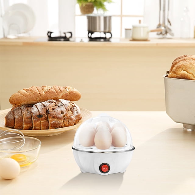 Clearance! Multifunctional Single Layer Egg Cooker, Compact Egg Steamer for Cooking Eggs, US Standard Electric Egg Cooker for Soft and Hard Boiled Eggs