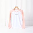 thumbnail image 1 of RXIRUCGD T-Shirt à Manches Longues pour Femmes, Séchage Rapide, Col Rond, Blanc, Taille : 8 Ans, 1 of 6