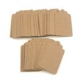 thumbnail image 2 of ziyahi 100pcs Label Kraft Paper Blank Hang Tags Christmas Wedding Party Favor Notes Solid Gift Card, 2 of 6