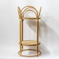 thumbnail image 1 of Support pour Plantes en Osier de Bambou avec 2 Tablettes, 1 of 3