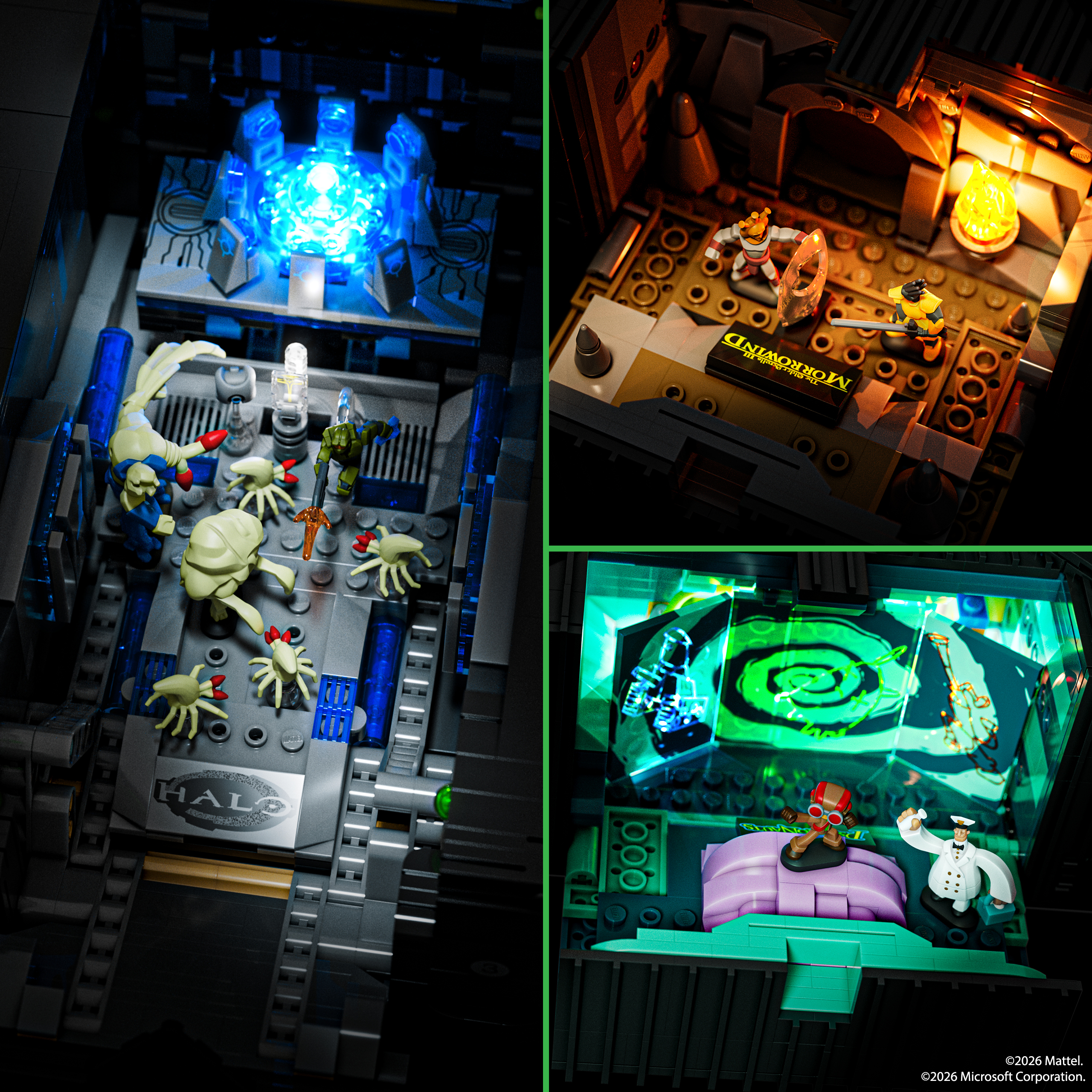 Mattel Brick Shop Microsoft Coffret de construction Xbox originale
