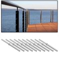 thumbnail image 4 of Vis de Retard de Sertissage à Filetage, Sécuritaire 10 Pcs Résistance à la Corrosion Kit de Vis de Retard de Sertissage pour Rambarde pour Ferme M5 2.5mm/0.1 Po, M5 3mm/0.12 Po, M6 3mm/0.12 Po, M10 5mm/0.2 Po, 4 of 8