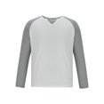 thumbnail image 4 of Birdeem Chandail Décontracté pour Hommes, Couleur Unie, Manches Longues, Col en V, 4 of 5