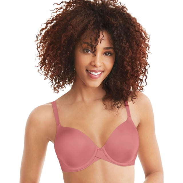 Maidenform Womens One Fabulous Fit 2.0 Tailored Demi Underwire Bra, 38D