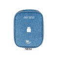 thumbnail image 1 of maskred Emergency Organizer Zipper Waterproof Household Empty Storage Bag Classification Dust-proof Students Pill Case for School Blue Small, 1 of 7