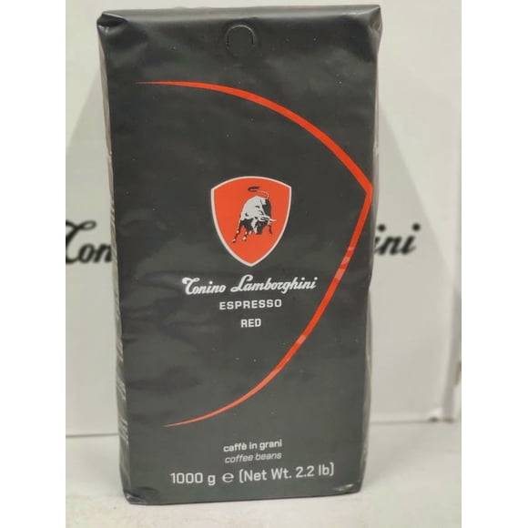 Tonino Lamborghini Dark Roasted Red Coffee Bean, 1kg/2.2lbs