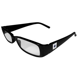 NFL Siskiyou Sports Fan Shop Dallas Cowboys Classic Reading Glasses Reading Power: +2.25 Black