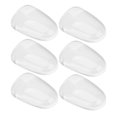 thumbnail image 3 of Nail Color Board Tips, Clear Glass Nail Art Display 50pcs Professional Practice DIY  For Manicurist For Nail Beauty, 3 of 8