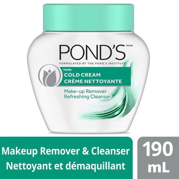 Pond’s Cleansing Cream for Normal to Dry Skin, Refreshing Cleanser and Makeup Remover, Dermatologist Tested 190 mL