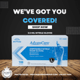 thumbnail image 2 of Nitrile Gloves, S-XL, Blue, Powder Free, 100/Box, 2 of 2