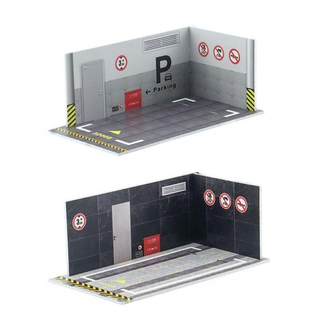 HILABEE Simulation Toy Stereo Modified Garage Display I
