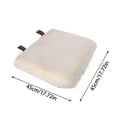 thumbnail image 2 of Comfortable and Warm Car Plush and Cold Cushions with Details to Warm Your Driving Experience Enjoy the Warmth and of Driving Inwint Car Cushions for Driving, 2 of 5