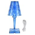 thumbnail image 2 of Tbest Crystal Table Light, Prism Desk Lamp Three Gears Adjustable Beautiful Transparent Prism For Gifts For Bar Hotel For Home For Decoration, 2 of 8