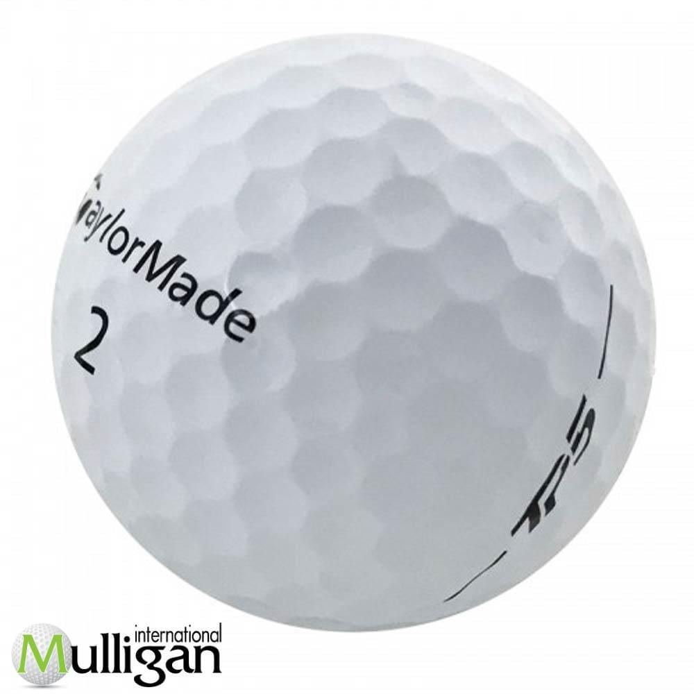 Mulligan - 60 balles de golf récupérées Taylormade TP5 5A, Blanc