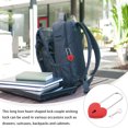 thumbnail image 3 of Miangastore 1PC Heart-Shaped Lock Marriage Wedding Padlock Travel Supplies Padlock, 3 of 9