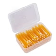 thumbnail image 3 of Interdental Brush, Efficient Braces Cleaner 60Pcs  For Children For Orthodontic Care Orange, 3 of 8