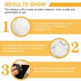 thumbnail image 3 of MasteelfCA 10pcs Loose Power Puffs Cosmetic Powder Puffs Women Makeup Applicators, 3 of 8