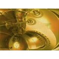thumbnail image 1 of Ahgly Company Machine Washable Indoor Rectangle Transitional Yellow Area Rugs, 4' x 6', 1 of 7