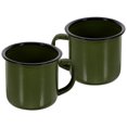 thumbnail image 2 of Miangastore 2Pcs Household Milk Mugs Vintage Coffee Mugs Multi-function Coffee Cups Milk Supply, 2 of 9