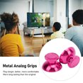 thumbnail image 4 of Sticks pour Manette, 2 Pcs Poignée de Pouce en Métal de Remplacement pour Console de Jeu Portative, Accessoires de Sticks Analogiques en Alliage d'Aluminium, 4 of 7