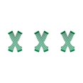 thumbnail image 1 of Decodeary Bas Épais Confortables et Faciles à Porter en Polyester Application Grand Vert et Blanc 3Ensemble, 1 of 6