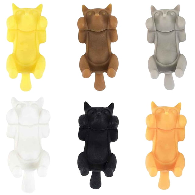 Agiferg Wine Cup Creative Little Cat 3D Modeling Party Wine Cup Gadget