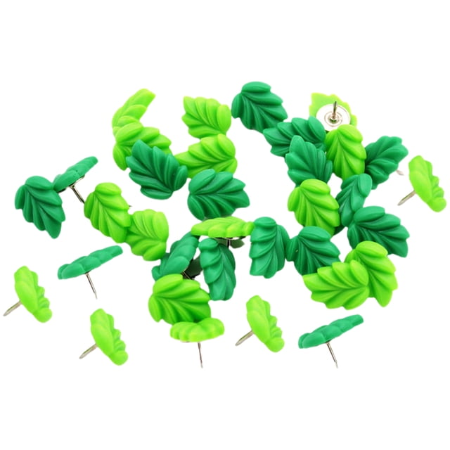Miangastore 30pcs Thumb Tacks Portable Push Pin Decorative Tacks Message Board Tacks