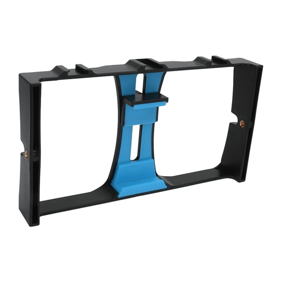 Smartphone Video Camera Cage, Portable Flexible Phone Video Camera Cage  For Livestreaming Blue