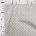 thumbnail image 1 of oneOone Tissu Popeline de Coton Imprimé Chevron Ikat au Mètre 56 Pouces de Large, 1 of 1
